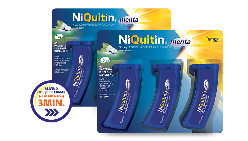 NiQuitin® Menta Comprimidos para Chupar