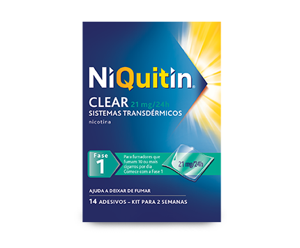 NiQuitin® Clear Sistemas Transdérmicos